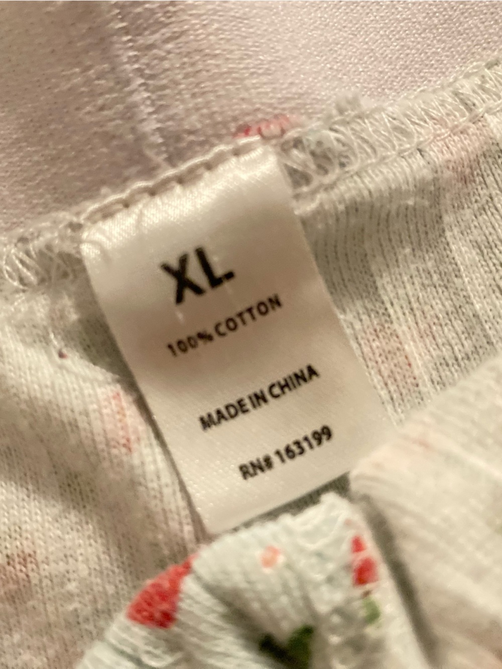 Strawberry Print Ribbed Button-Front Crop Top — Mint - Picture 3 of 3